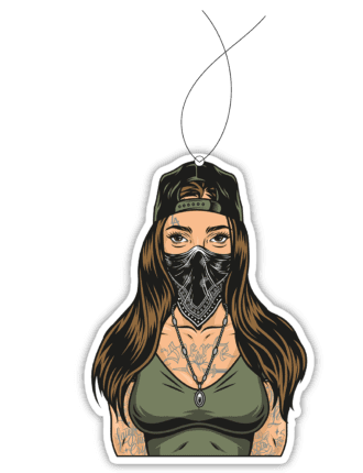 Exotic Fresh Air freshener - Mexican Gangster Girl - MK Distro