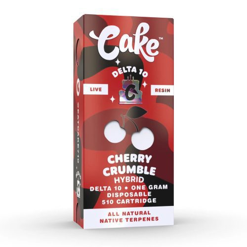 Cake Delta 10 Live Resin - Hemp Disposable (1.5g x 5) - MK Distro