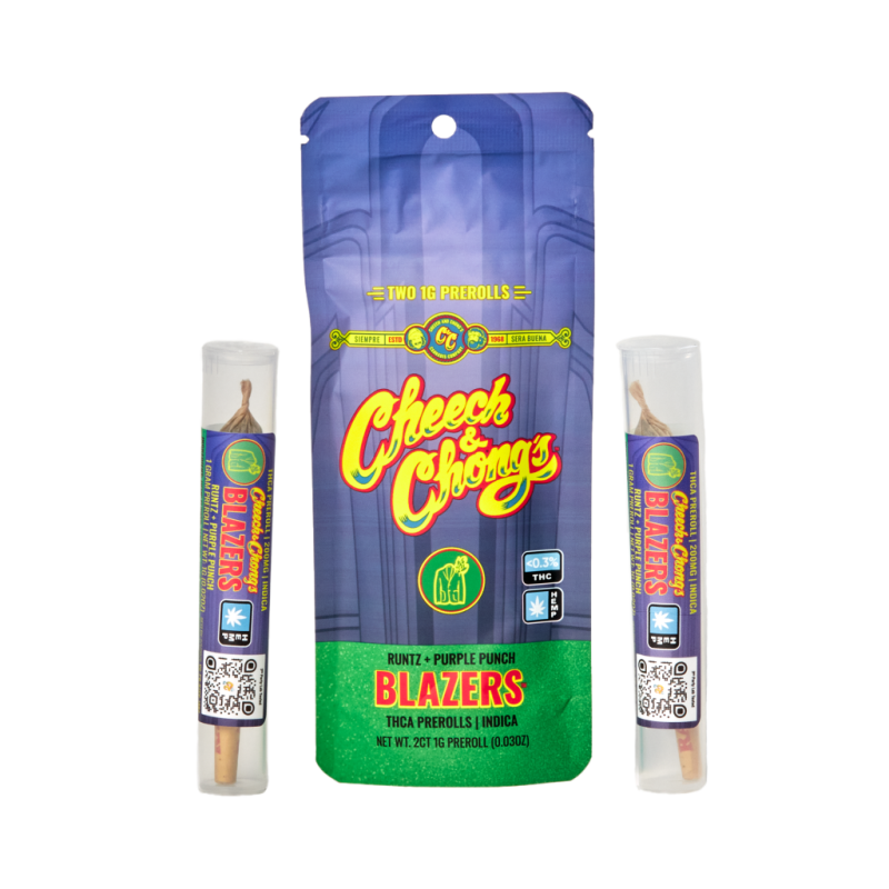 Cheech and Chong's - Blazers (THC A+ HHC) - Delta Pre-Rolls (1g x 12) - MK Distro