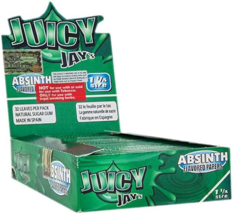 Juicy Jay's - Flavored 1 1/4 Size - Rolling Papers (24 x 32 Papers) - MK Distro