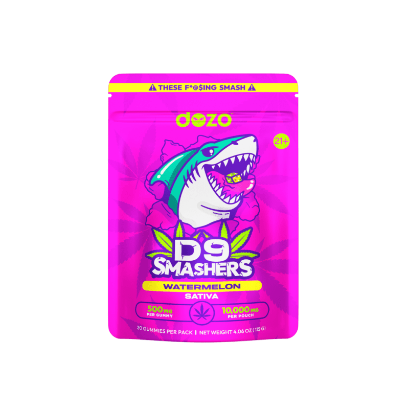 Dozo - Delta9 Smashers - Gummies & Edibles (10,000mg) - MK Distro