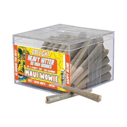 D8Flight - Heavy Hitter Doobies (D9 + 11 Hydroxy + THCP + THCA Diamonds) - Hemp Pre-Rolls (1g x 50) - MK Distro