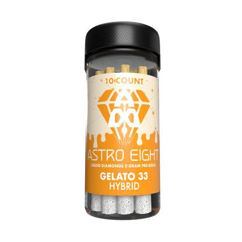 Astro Eight - THC-A Diamonds - Hemp Pre-Rolls (2g x 10) - MK Distro