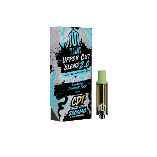 MODUS - Uppercut Blend 2.0 (THC-H + D8 Live Resin + THC-JD) - Hemp Cartridges (2g x 5) - MK Distro