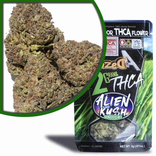 Dazed - Exotic Indoor (THC-A) - Hemp Flower (2g x 25) - MK Distro