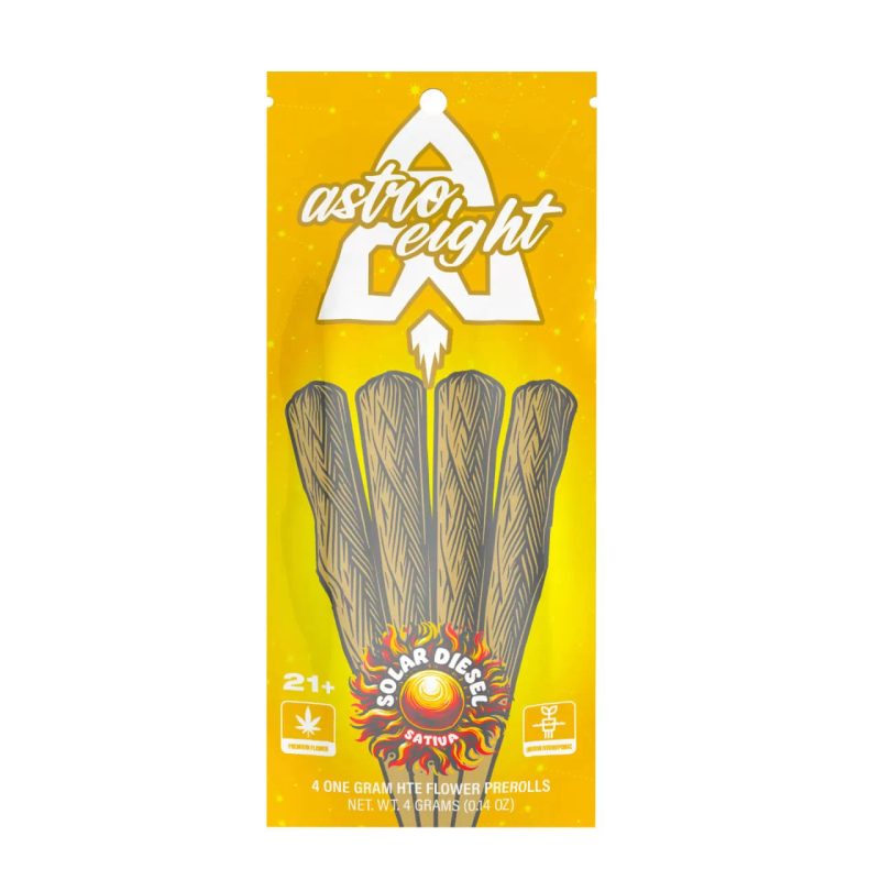 Astro Eight - HTE - Hemp Pre-Rolls (4g x 10) - MK Distro