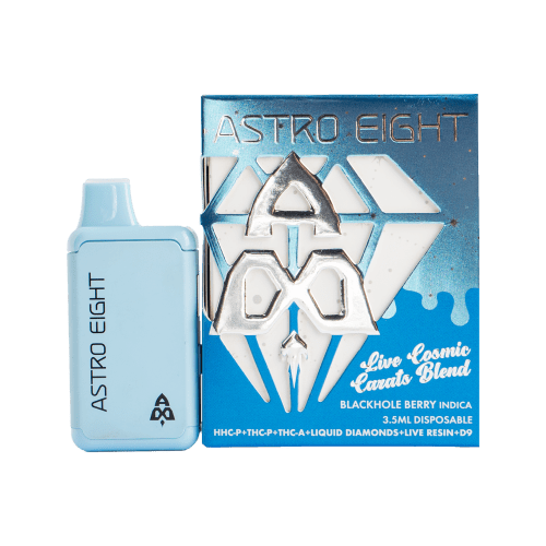 Astro Eight - Carats Blend Diamonds Live Resin (THC-A) - Hemp Disposables (3.5g x 5) - MK Distro