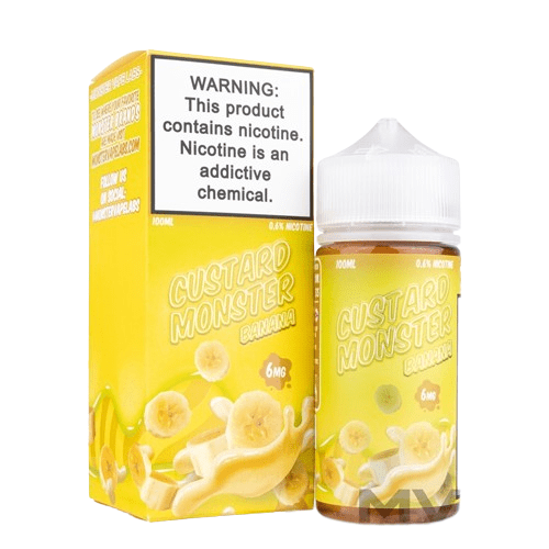 Custard Monster - Premium E-Liquid (100mL) - MK Distro