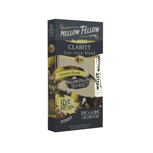 Mellow Fellow Live Resin - Hemp Disposables (4mL x 6) - MK Distro