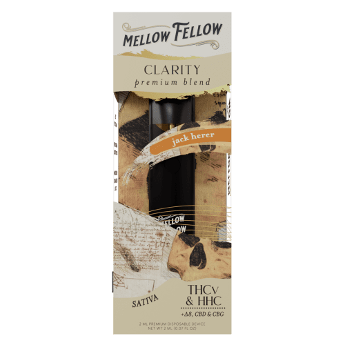 Mellow Fellow - Hemp Disposables (2mL x 6) - MK Distro