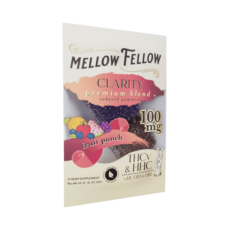 Mellow Fellow - Gummies & Edibles (100mg x 30) - MK Distro