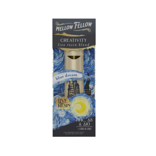 Mellow Fellow Live Resin - Hemp Disposables (2mL x 6) - MK Distro