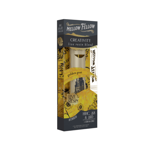 Mellow Fellow Live Resin - Hemp Disposables (2mL x 6) - MK Distro