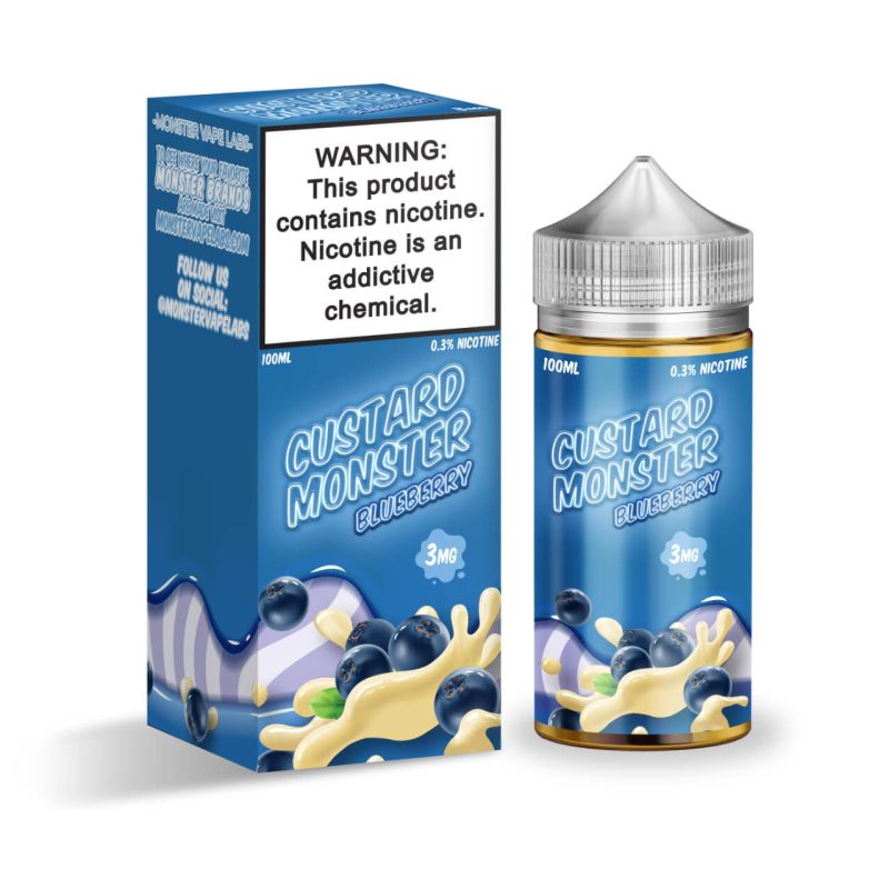 Custard Monster - Premium E-Liquid (100mL) - MK Distro