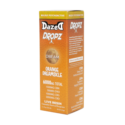 Dazed - Dropz (CBN+CBD+CBD) Tincture 30ml - Tinctures (6000mgx5) - MK Distro