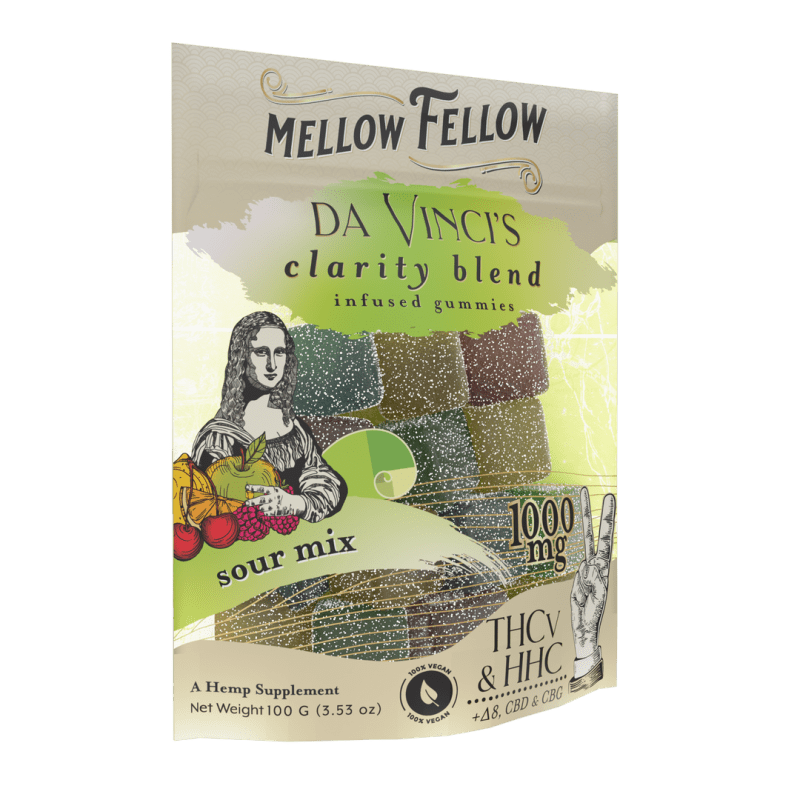 Mellow Fellow - Gummies & Edibles (1000mg) - MK Distro