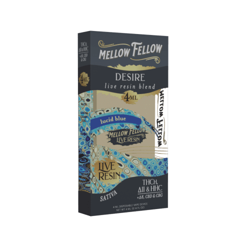 Mellow Fellow Live Resin - Hemp Disposables (4mL x 6) - MK Distro