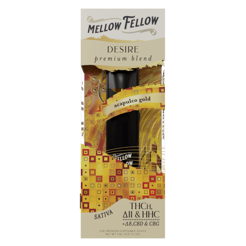 Mellow Fellow - Hemp Disposables (2mL x 6) - MK Distro