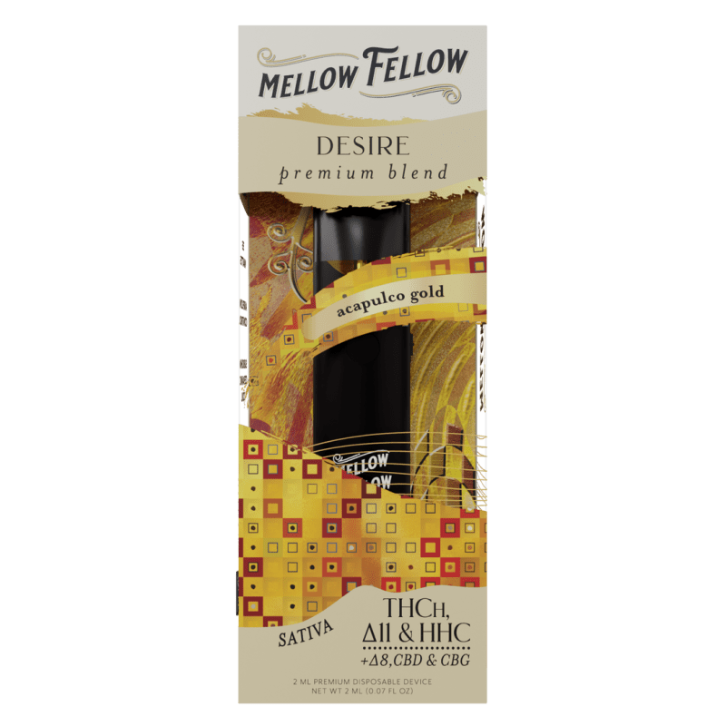 Mellow Fellow - Hemp Disposables (2mL x 6) - MK Distro