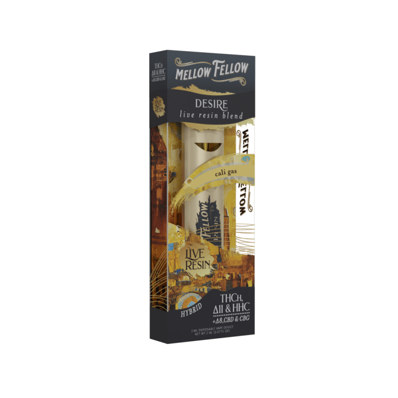 Mellow Fellow Live Resin - Hemp Disposables (2mL x 6) - MK Distro