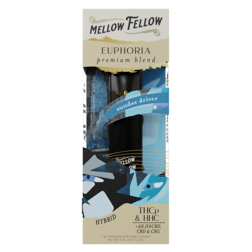 Mellow Fellow - Hemp Disposables (2mL x 6) - MK Distro