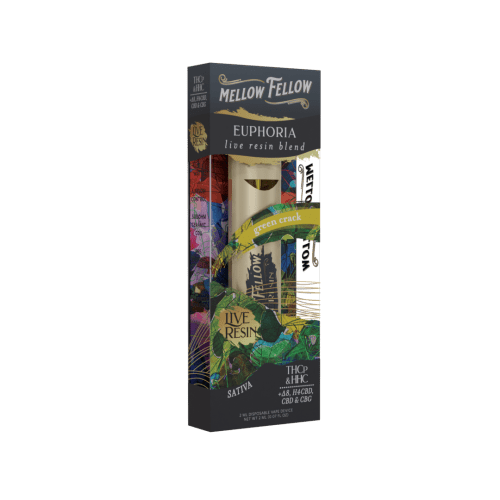 Mellow Fellow Live Resin - Hemp Disposables (2mL x 6) - MK Distro