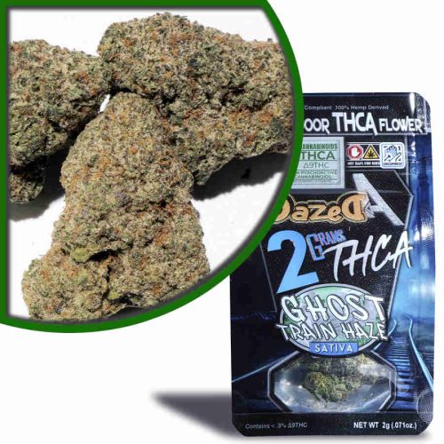 Dazed - Exotic Indoor (THC-A) - Hemp Flower (2g x 25) - MK Distro