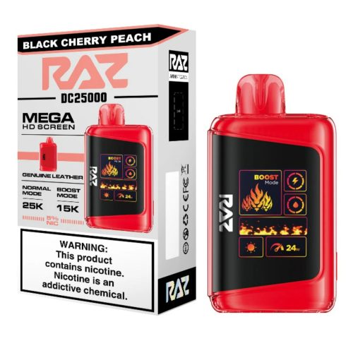 Geek Vape Raz DC25000 Disposable Black Cherry Peach 42713