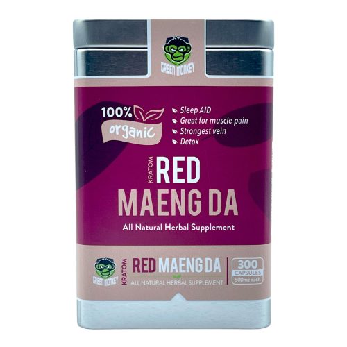 Green Monkey Red Maeng Da 300caps 1