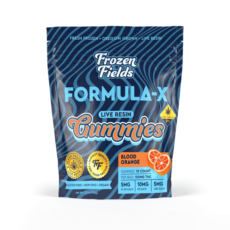 Frozen Fields Formula - X - Gummies & Edibles (150mg x 5) - MK Distro