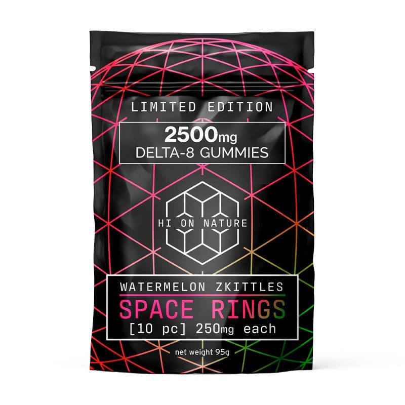 Hi On Nature (HON) - Space Rings - Gummies & Edibles (2500mg) - MK Distro