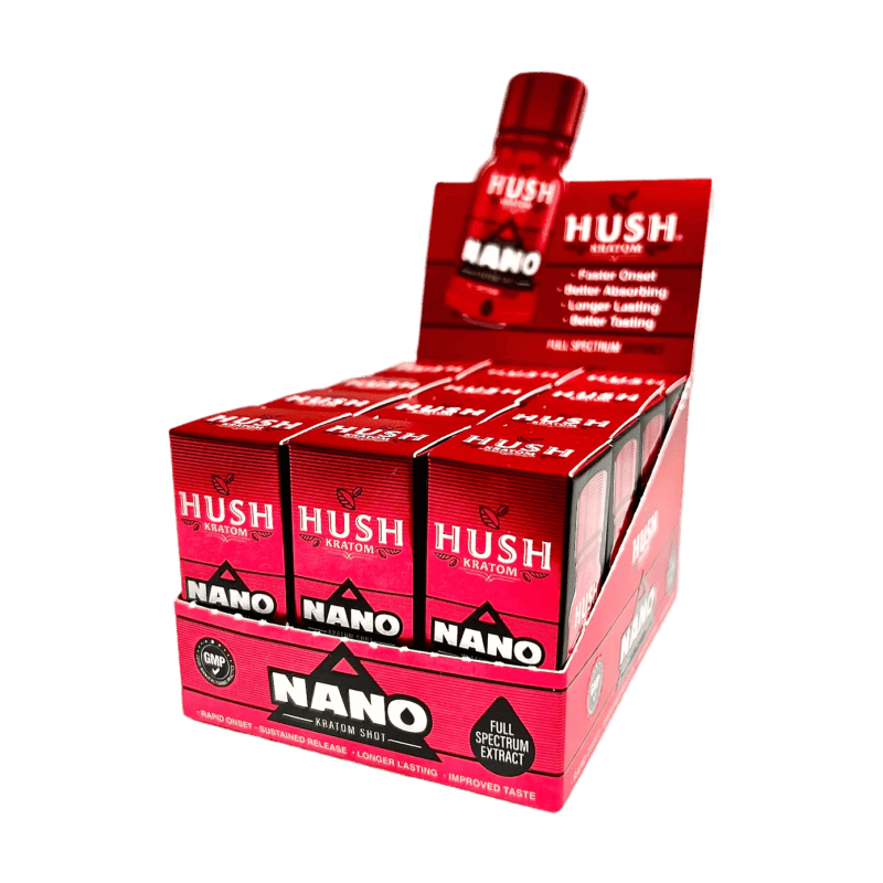 Hush Nano Kratom Shot Box Kures 1