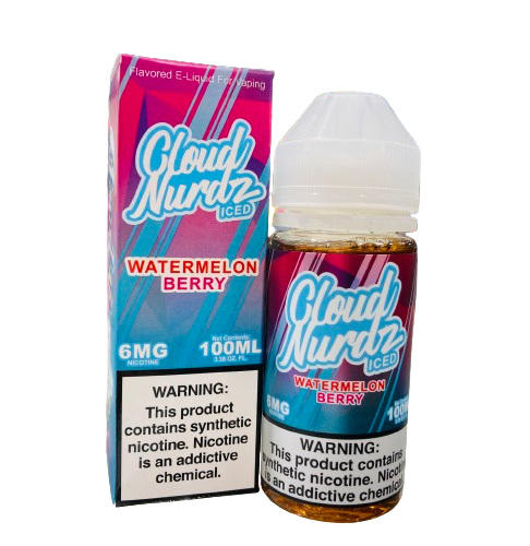 Cloud Nurdz Iced - E-Liquid (TFN, 100mL) - MK Distro