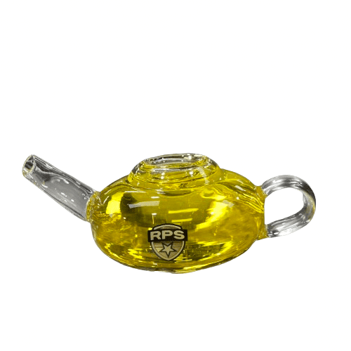 4.8" Water Pipe RPS TeaPot Glycerin Handpipe - GHP1123 - MK Distro