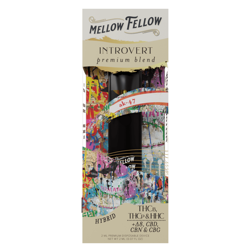 Mellow Fellow - Hemp Disposables (2mL x 6) - MK Distro