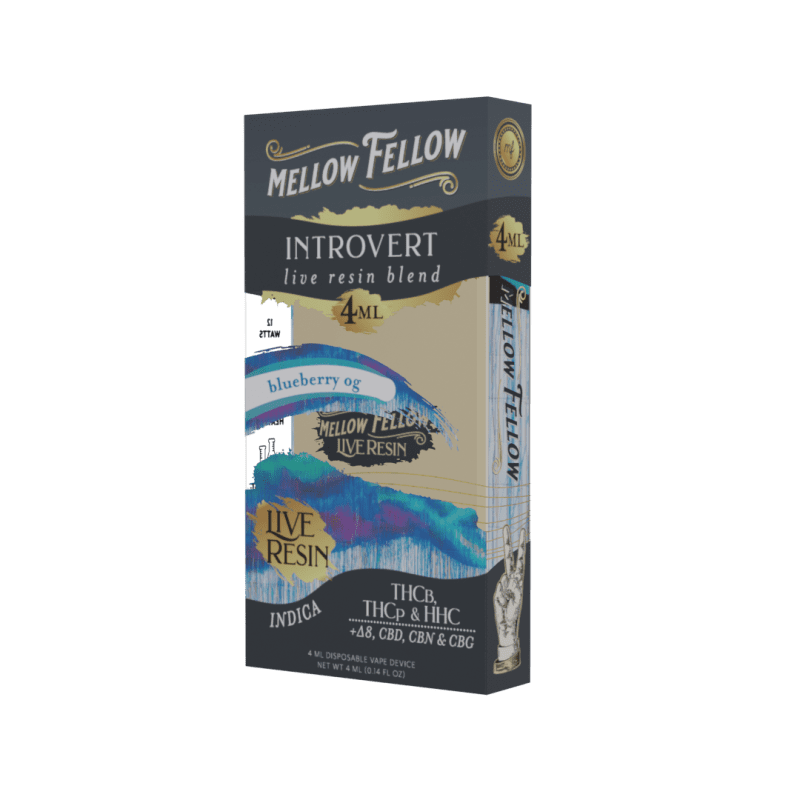 Mellow Fellow Live Resin - Hemp Disposables (4mL x 6) - MK Distro