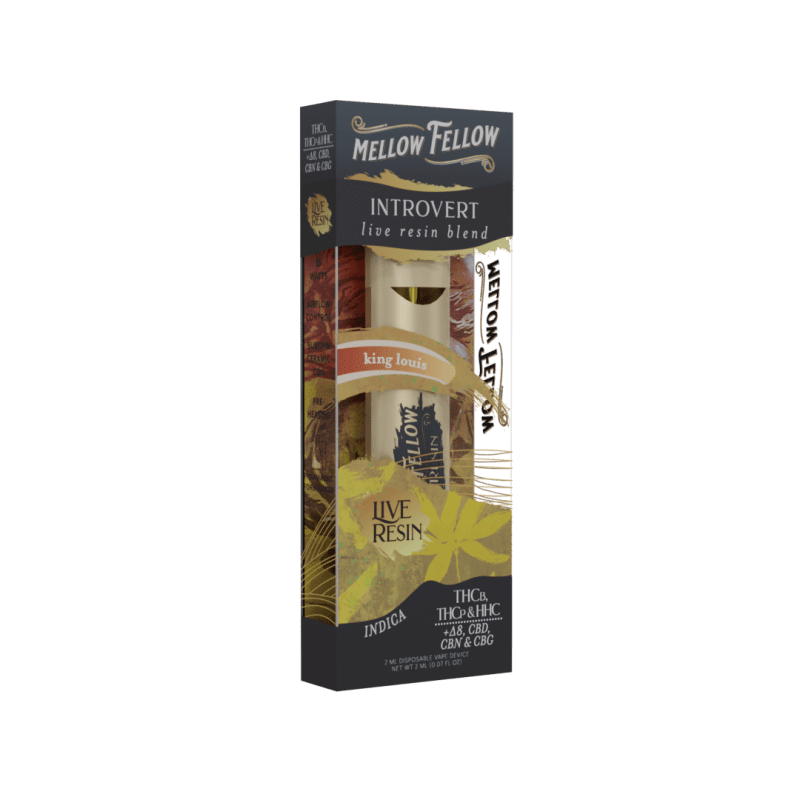 Mellow Fellow Live Resin - Hemp Disposables (2mL x 6) - MK Distro