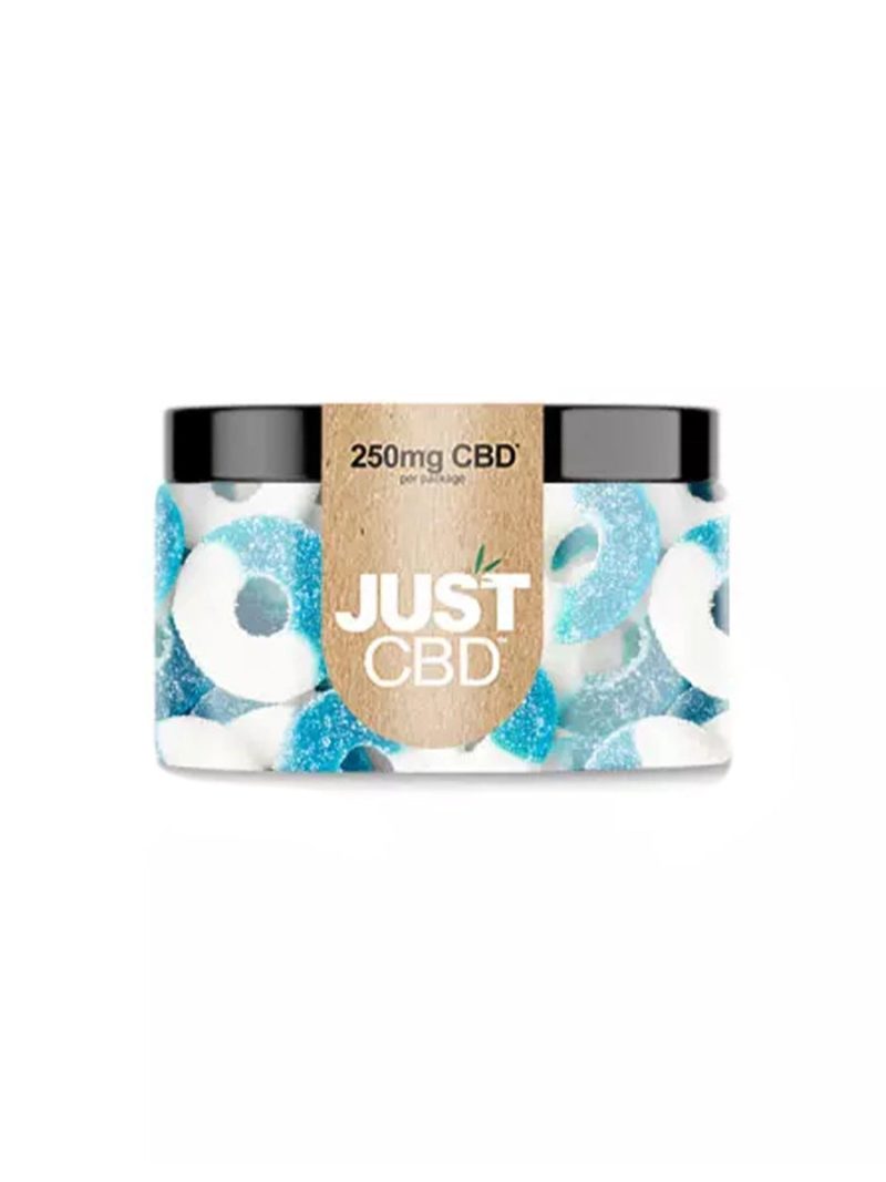 Just CBD Blueberry Rings Gummies 250mg