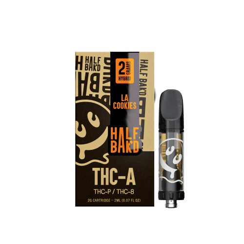 Half Bak'd - THC-A Cartridges - Hemp Cartridges (2g x 5) - MK Distro