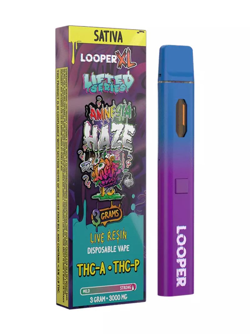 Looper XL Live Resin - Hemp Disposables (3g x 5) - MK Distro