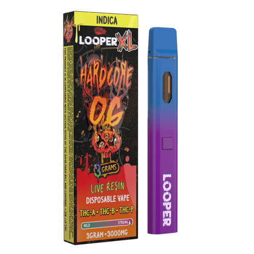 Looper XL Live Resin - Hemp Disposables (3g x 5) - MK Distro