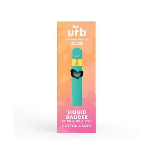 urb - Liquid Badder (D8 + THCA + THCB + THCP) - Hemp Disposables (3g x 6) - MK Distro