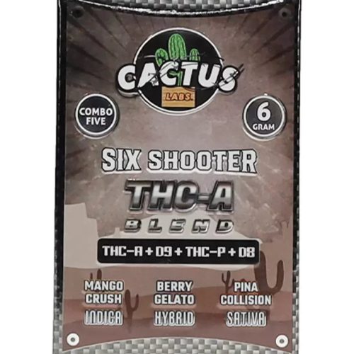 Cactus D6+D8+D9+D10+D11 5D Blend - Hemp Disposable (6g x 5) - MK Distro