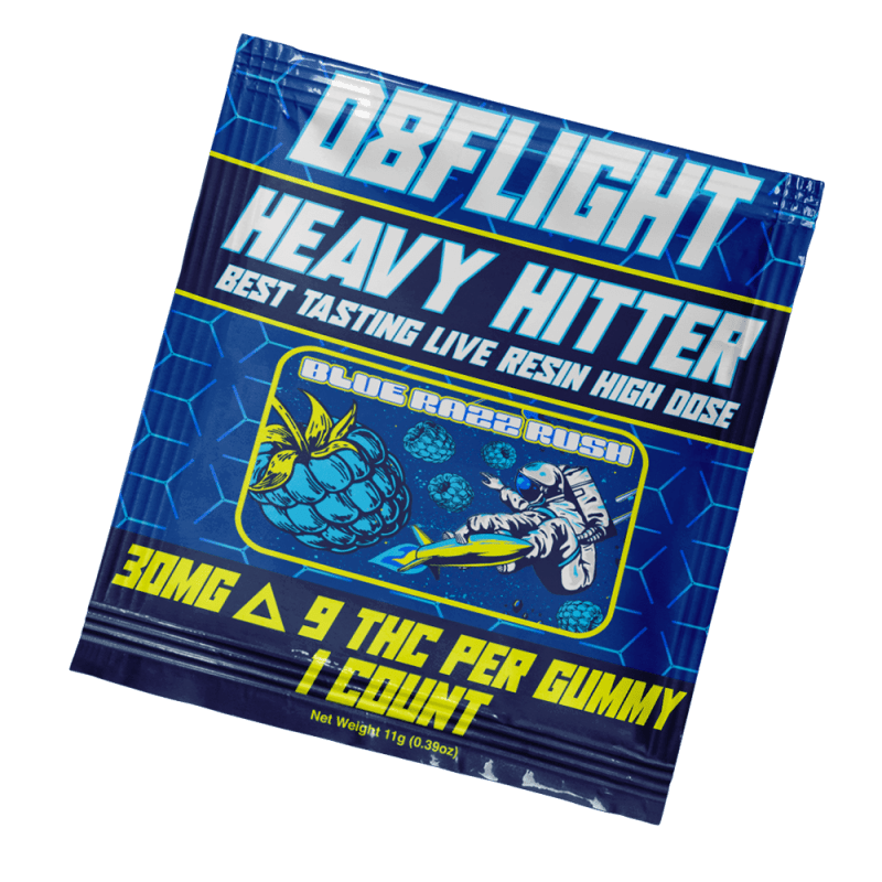 D8Flight - Heavy Hitter Dose (Delta9) - Gummies & Edibles (30mg x 25) - MK Distro