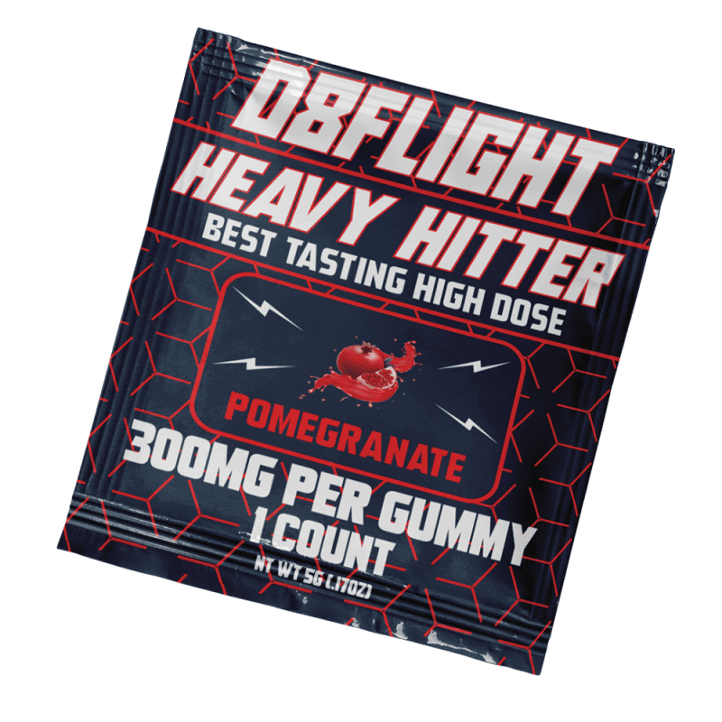 D8Flight - Heavy Hitter Dose (Delta8) - Gummies & Edibles (300mg x 25) - MK Distro