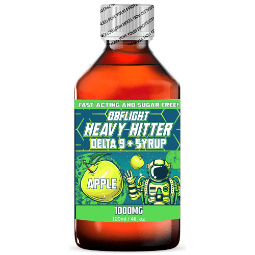 D8Flight - Heavy Hitter (Delta9 + Syrup) - Hemp Syrup (1000mg) - MK Distro