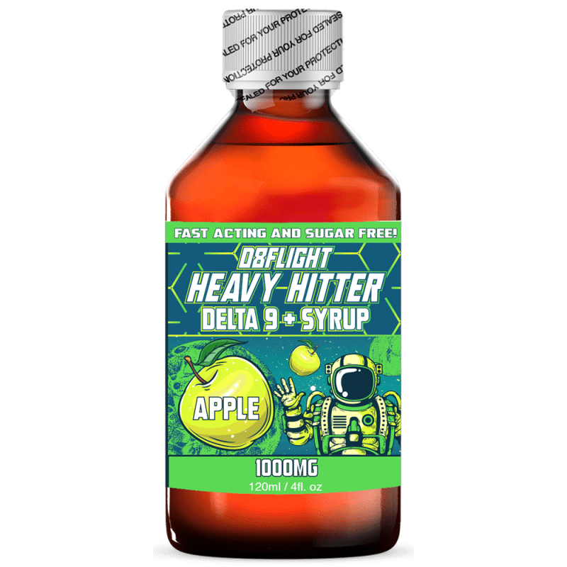 D8Flight - Heavy Hitter (Delta9 + Syrup) - Hemp Syrup (1000mg) - MK Distro