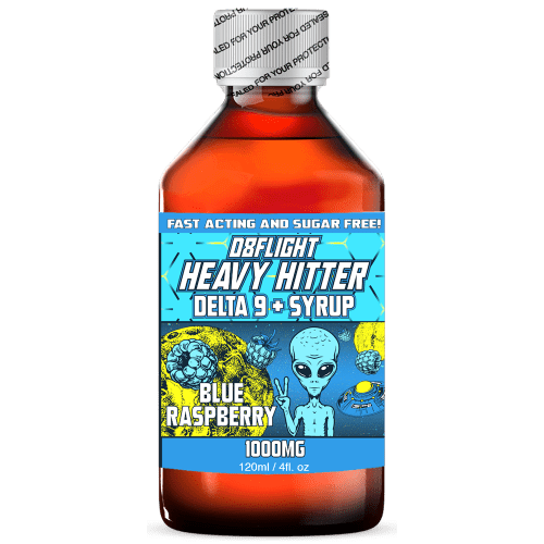 D8Flight - Heavy Hitter (Delta9 + Syrup) - Hemp Syrup (1000mg) - MK Distro