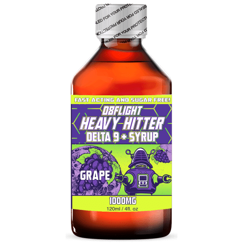 D8Flight - Heavy Hitter (Delta9 + Syrup) - Hemp Syrup (1000mg) - MK Distro