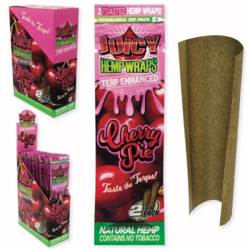 Juicy Hemp Wraps - Terp Enhanced - Wraps (25 x 2 Wraps) - MK Distro